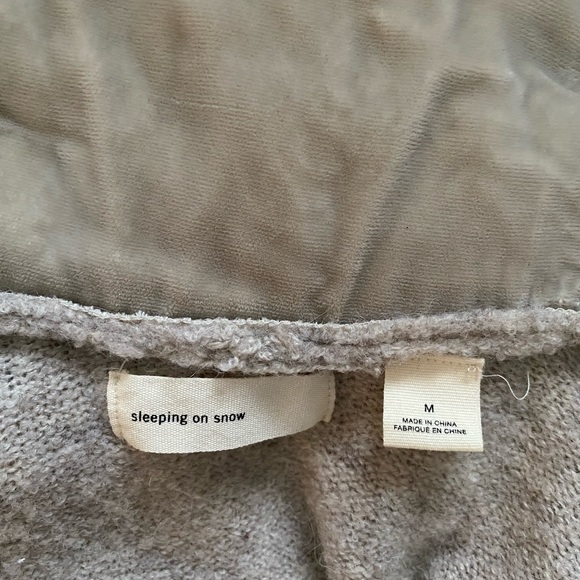 Anthropologie Sleeping on Snow wool Blend sweater long cardigan, size M - Picture 11 of 14